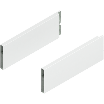 BLUM ZL4.300S.E MERIVOBOX BOXCAP, dł.=300 mm, wysokość E, lewy+prawy, JEDWABIŚCIE BIAŁY MAT