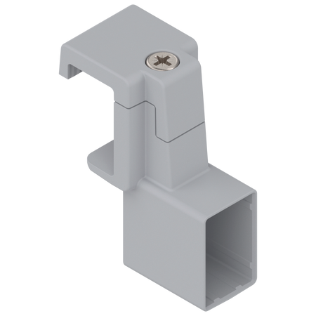 BLUM ZRU.01E0 ORGA-LINE Uchwyt relingu poprzecznego, do TANDEMBOX antaro JASNOSZARY