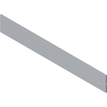 BLUM Z40L777A ORGA-LINE listwa poprzeczna do przycięcia, do szuflady z wysokim frontem TANDEMBOX, aluminium JASNOSZARY