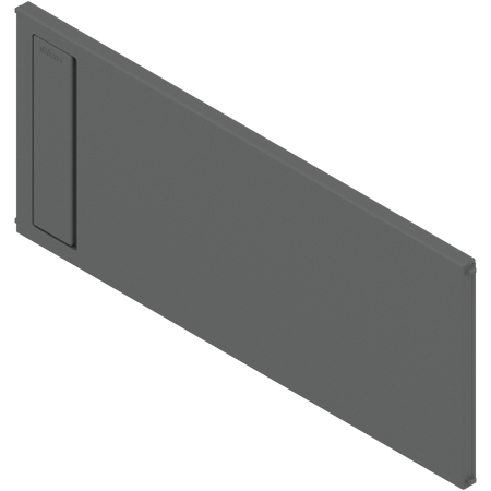BLUM ZC7Q0U0FS AMBIA-LINE listwa poprzeczna, do LEGRABOX/MERIVOBOX do szuflady z wysokim frontem (ZC7F300RSU), tworzywo ANTRACYT MAT