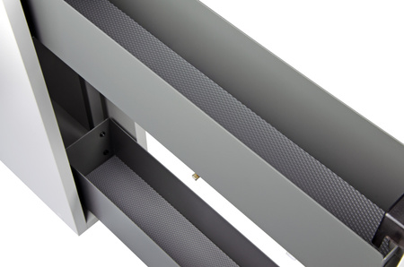 SMARTT KOSZ CARGO DO SZAFKI 15 CICHY DOMYK PEŁNE DNO WYSUW 2 POZIOMY LEWY ANTRACYT