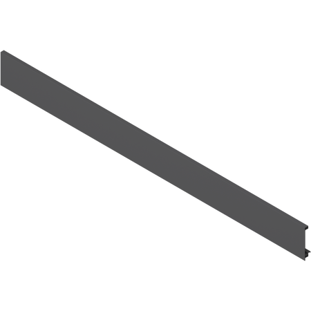 BLUM ZV7.1043C01 LEGRABOX front, do Szuflady wewnętrzne z relingiem poprzecznym, KB=1200 mm, do przycięcia ANTRACYT MAT