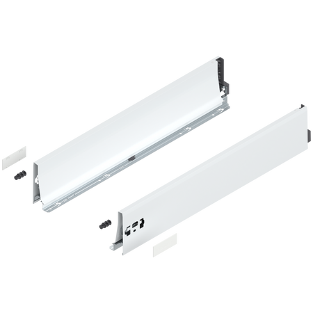 BLUM 378K6002SA Bok szuflady TANDEMBOX, wys. K (115 mm), dł.=600 mm, lewy+prawy, do TANDEMBOX antaro BIAŁY