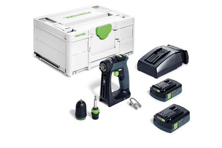 FESTOOL Akumulatorowa wiertarko-wkrętarka CXS 18 C 3,0-Plus 576883