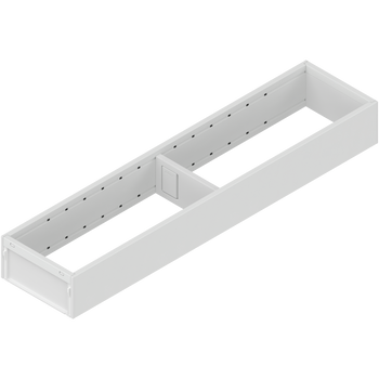 BLUM ZC7S450 RS1 AMBIA-LINE ramki do szuflady standardowej, do LEGRABOX/MERIVOBOX, stal, dł.=450 mm, szerokość=100 mm BIAŁY MAT