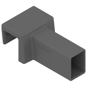 BLUM ZC7U10E0 AMBIA-LINE uchwyt relingu poprzecznego, do LEGRABOX pure ANTRACYT MAT