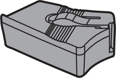 BLUM Z10A3006 Przedłużka odbojnika SERVO-DRIVE, CZARNA
