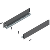BLUM 770M5502Bok szuflady LEGRABOX, wysokość M (90.5 mm), dł.=550 mm, lewy+prawy, do LEGRABOX pure ANTRACYT MAT