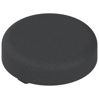 BLUM 84.4140 Zawias do drzwi szklanych - zaślepka puszki, okrągła, CZARNY