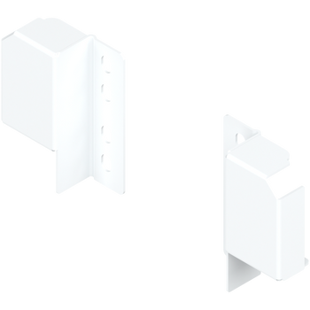 BLUM ZRR.5200 TANDEMBOX plus/antaro uchwyt relingu (tylny) do regulowanego relingu, na wkręty, prawy+lewy BIAŁY