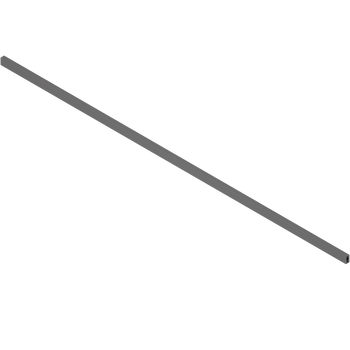 BLUM ZR4.1059U MERIVOBOX Reling, do szer. korpusu KB=1200 mm, długość=1059 mm, do przycięcia, ANTRACYT MAT