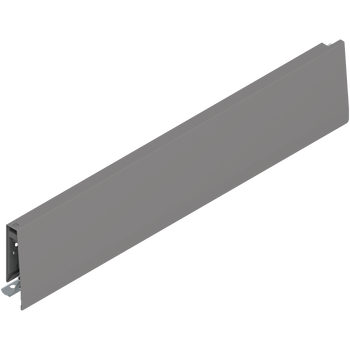 BLUM 470M4502S Bok MERIVOBOX, wysokość M (91 mm), dł.=450 mm, prawy, SZARY INDIUM MAT