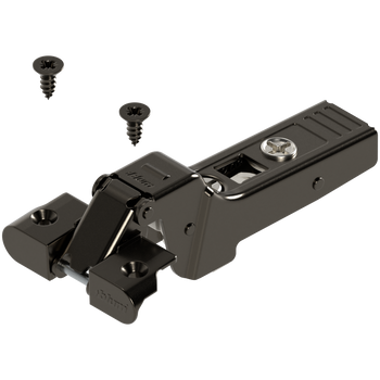 BLUM 71T960A CLIP top zawias do ram alumin. 95°, Drzwi bliźniacze, puszka: na wkręty, CZARNY ONYKS