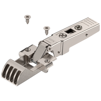 BLUM 71T950AB CLIP top zawias do ram. alumin. 95°, Drzwi nakładane, puszka: na wkręty