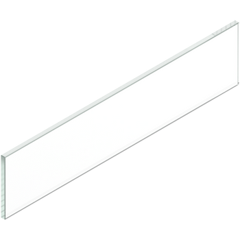 BLUM ZE4M410G MERIVOBOX element dekoracyjny-bok, wysokość E (95 mm), dł.=500 mm, szkło przezroczyste, 1 szt.