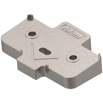 BLUM 171A5070 podkładka kątowa, krzyżakowa, +5°, wersja na wkręty, wysokość: 6 mm