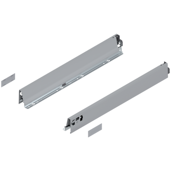 BLUM 378N5502SA Bok szuflady TANDEMBOX, wysokość N (68 mm), dł.=550 mm, lewy+prawy, do TANDEMBOX intivo/antaro SZARY