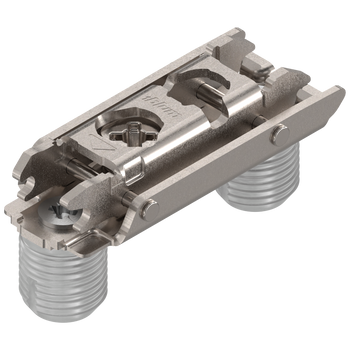 BLUM 177H3100 CLIP prowadnik, prosty, 0 mm, Stal, wciskany, RW: mimośród