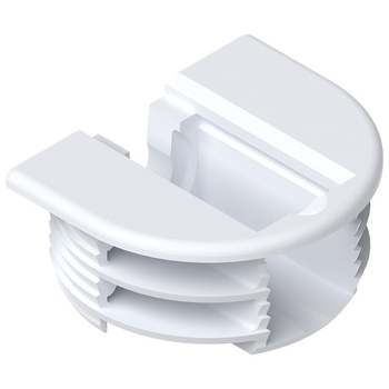 BLUM 40.4000 Obudowa na wcisk z wkrętem centrycznym na froncie, BIAŁA