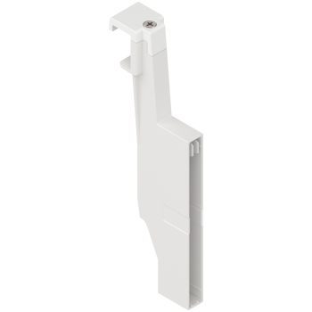 BLUM ORGA-LINE uchwyt listwy poprzecznej, do szuflady z wysokim frontem TANDEMBOX antaro, wysokość D prawy, lewy BIAŁY