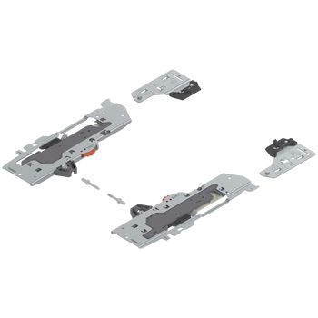 BLUM T60B3130 Zestaw (Jednostka TIP-ON BLUMOTION + Zabierak + Adapter), do TANDEMBOX, Typ S1, dł. NL=270-349 mm, Całkowita waga szuflady=10-20 kg, prawy+lewy