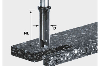 FESTOOL Frez z płytkami wymiennymi do wpustów HW S12 D14/45 WM 491110 