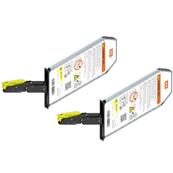 BLUM 24K2700T AVENTOS HKi zintegrowany, siłownik (Zestaw), współczynnik mocy=1730-5200 (przy 2 sztukach), do TIP-ON CZARNY