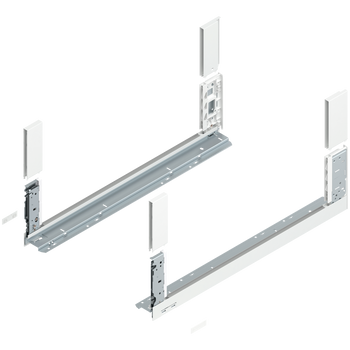 BLUM 780C6502S Bok szuflady LEGRABOX, wysokość C (177 mm), dł.=650 mm, lewy+prawy, do LEGRABOX free BIAŁY MAT