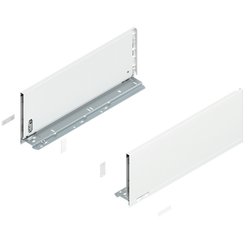 BLUM 770C4502S Bok szuflady LEGRABOX, wysokość C (177 mm), dł.=450 mm, lewy+prawy, do LEGRABOX pure BIAŁY MAT
