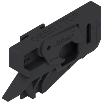 BLUM Z80.000V CABLOXX  lewa jednostka blokująca CZARNA