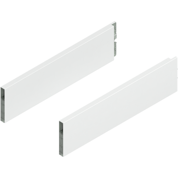 BLUM ZL4.400S.E MERIVOBOX BOXCAP, dł.=400 mm, wysokość E, lewy+prawy, BIAŁY MAT