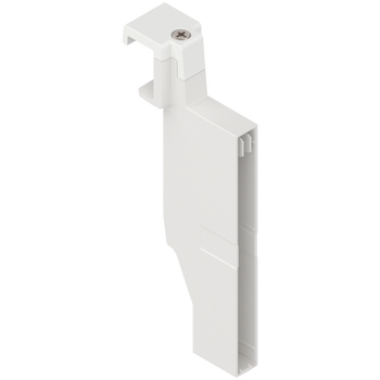 B.Z40C0002Z ORGA-LINE uchwyt listwy poprzecznej, do szuflady z wysokim frontem TANDEMBOX antaro, wysokość C, prawy, lewy BIAŁY