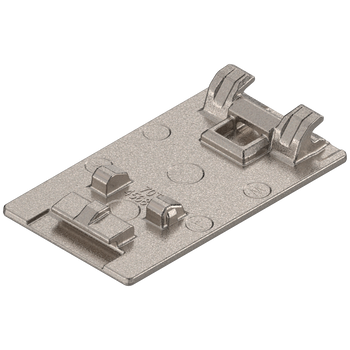 BLUM 70T4568C Płytka puszki CRISTALLO, na klej, prostokątna, do Lustro