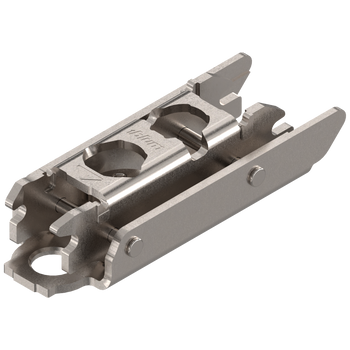 BLUM 175H3130 CLIP prowadnik, prosty, 3 mm, Stal, Wkręty, RW: mimośród