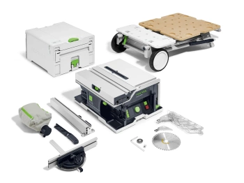 FESTOOL Akumulatorowa stołowa pilarka tarczowa CSC SYS 50 EB-Basic-Set 577371