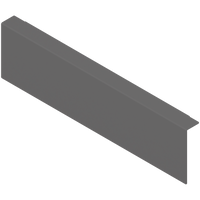 BLUM ZC7A0U0M AMBIA-LINE adapter do montażu ramy do drewnianej ścianki tylnej do szuflady standardowej, do LEGRABOX/MERIVOBOX wysokość M, stal ANTRACYT MAT
