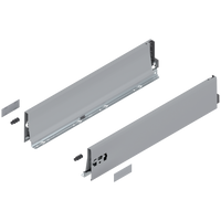 BLUM 378K5502S Bok szuflady TANDEMBOX, wys. K (115 mm), dł.=550 mm, lewy+prawy, do TANDEMBOX antaro SZARY