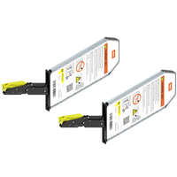 BLUM 24K2800T AVENTOS HKi zintegrowany, siłownik (Zestaw), współczynnik mocy=2600-7800 do TIP-ON CZARNY