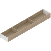 BLUM ZC7S600RH1 AMBIA-LINE ramki do szuflady standardowej, do LEGRABOX/MERIVOBOX, w opcji drewnopodobnej, dł.=600 mm, szerokość=100 mm DĄB BARDOLINO