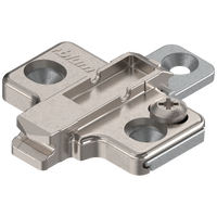 BLUM 175H7100 CLIP prowadnik, krzyżakowy, 0 mm, Cynk, Wkręty, RW: 2-częściowy