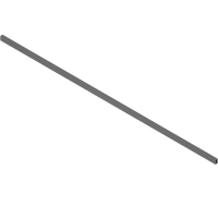 BLUM ZR4.1059U MERIVOBOX Reling, do szer. korpusu KB=1200 mm, długość=1059 mm, do przycięcia, ANTRACYT MAT