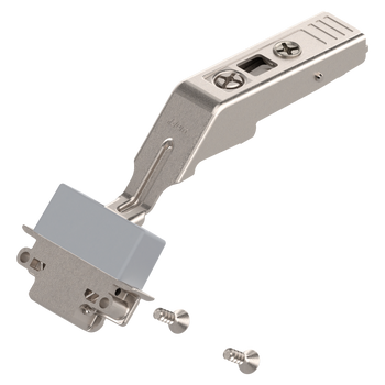 BLUM 78Z550AT CLIP top Zawias środkowy do ramki aluminiowej do AVENTOS HF, uchylno-składanego 134°, bez sprężyny, puszka: na wkręty