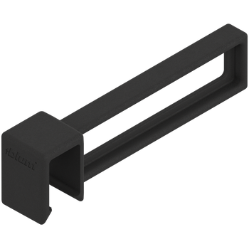 BLUM ZC7U10F0 AMBIA-LINE listwy podłużne do relingu poprzecznego, do LEGRABOX CZARNY MAT