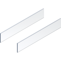 BLUM ZE4M510G MERIVOBOX element dekoracyjny-bok, wysokość E (95 mm), dł.=600 mm, szkło przezroczyste, 2 szt.