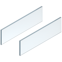 BLUM ZE7S438G LEGRABOX FREE element dekoracyjny - bok, wysokość 138 mm, dł.=550 mm, szkło przezroczyste, 2 szt. w kpl.