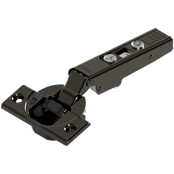 BLUM 71B3550 CLIP top BLUMOTION, zawias standard. 110°, Drzwi nakładane, puszka: na wkręty, CZARNY ONYKS