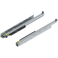 BLUM 766H6500T MOVENTO z TIP-ON, pełny wysuw, prowadnica, 70 kg, dł.=650 mm, wymaga sprzęgła, lewa+prawa