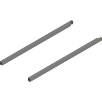 BLUM ZR4.500RS Reling podłużny MERIVOBOX, dł.=500 mm, lewy+prawy, SZARY INDIUM MAT