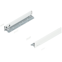 LEGRABOX 770N4002 Bok szuflady LEGRABOX, wysokość N (66.5 mm), dł.=400 mm, lewy+prawy, do LEGRABOX pure BIAŁY MAT