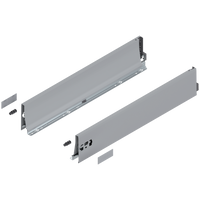 BLUM 378K6002S Bok szuflady TANDEMBOX, wys. K (115 mm), dł.=600 mm, lewy+prawy, do TANDEMBOX antaro SZARY